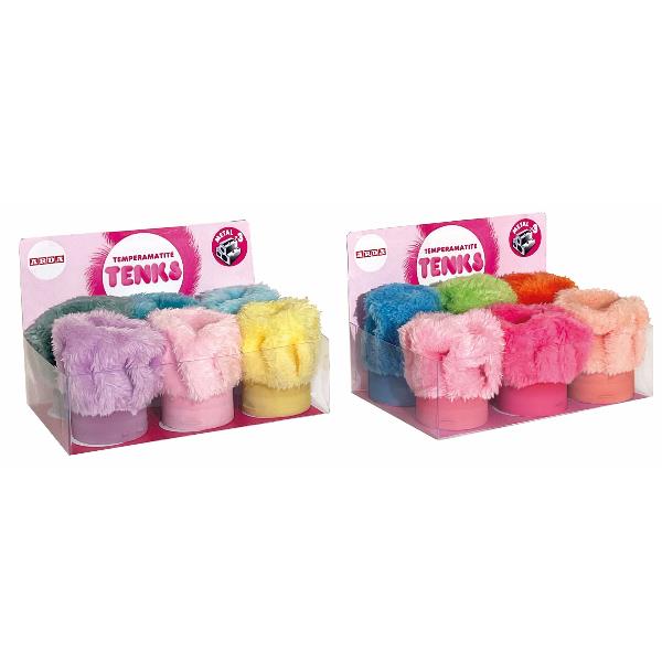 foto del prodotto 2 espos.da 6 temperam. peluche ass