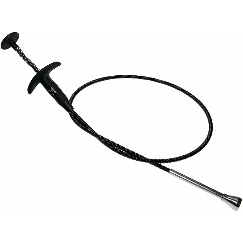 foto del prodotto 2 in 1 pinza flessibile per artigli/artigli di sollevamento/strumento di presa (sistema di pressione a molla) con sollevatore magnetico ad anello, 94