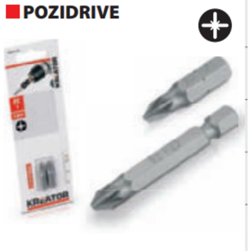 foto del prodotto 2 inserti in acciaio s2 puntacroce pz3 kreator