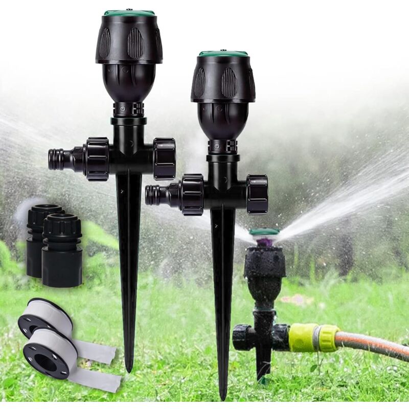 foto del prodotto 2 irrigatori da giardino, irrigazione per irrigazione da giardino