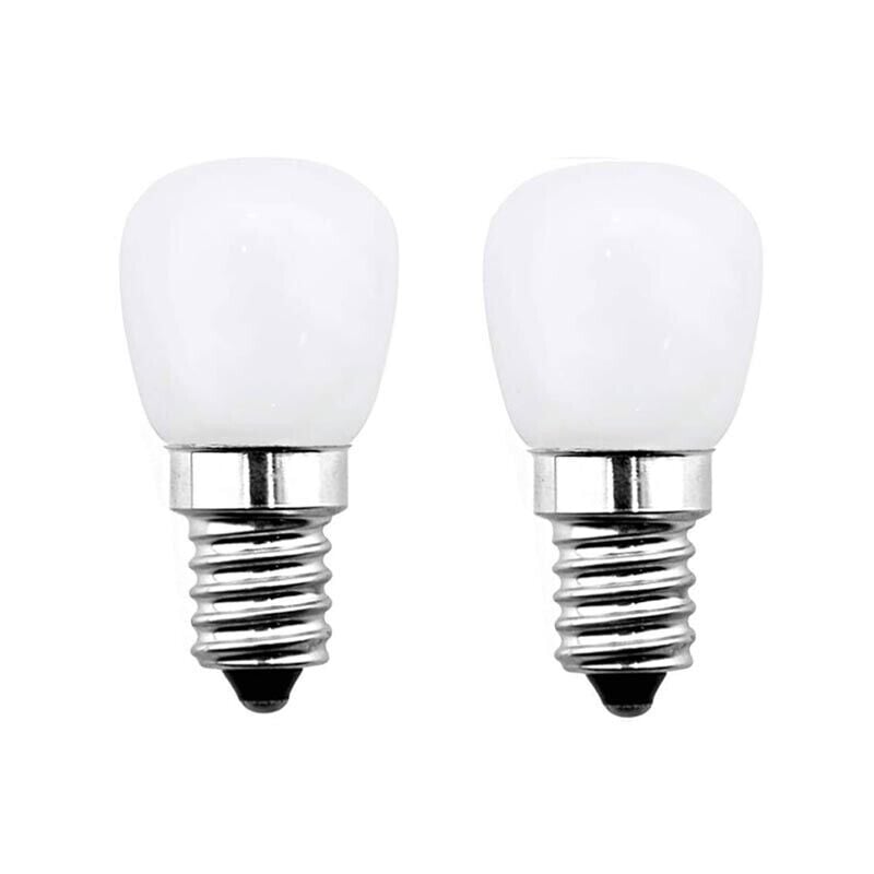 foto del prodotto 2 lampadine led 2 watt luce calda lampadina per frigorifero cappa lampadario