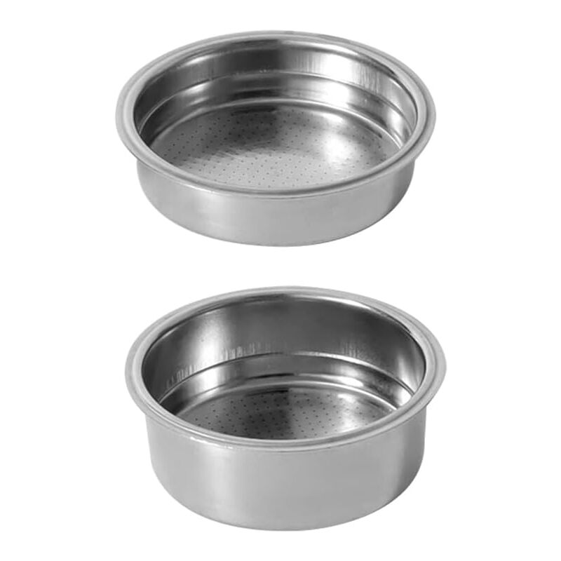 foto del prodotto 2 pezzi 51 mm acciaio inossidabile macchine da caff filtro pressurizzato cestello polvere filtro inferiore caff supporto filtro