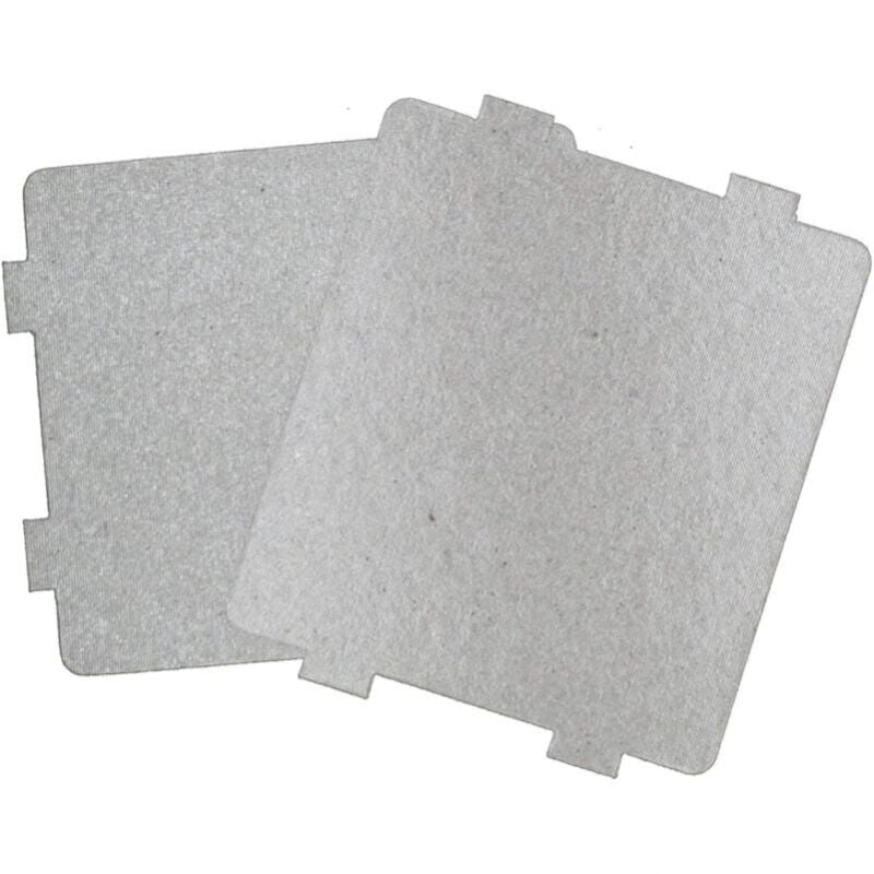 foto del prodotto 2 pezzi di accessori per forno a microonde, isolamento termico super spesso, copertura della guida d onda per frigidaire