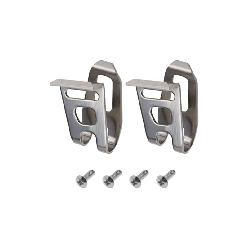 foto del prodotto 2 pezzi di clip per gancio per cintura per trapano elettrico con viti 346449 3 compatibili con makita xfd01 xfd07d dtd144 dtd144z 12v 18v trapano