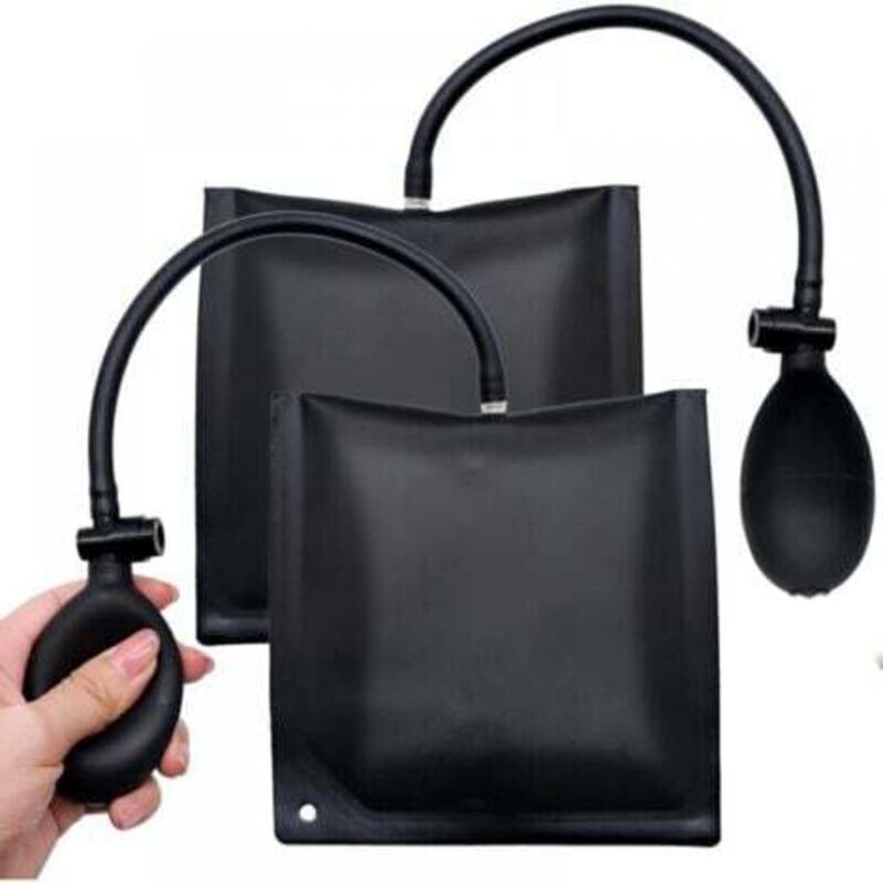 foto del prodotto 2 pezzi di montaggio cuneo d aria cuscino d aria strumenti di sollevamento gonfiabili per l installazione di finestre, persiane, porte, sollevamento