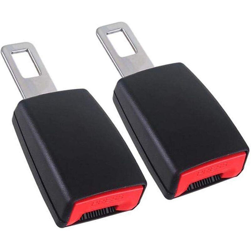 foto del prodotto 2 pezzi di prolunga per cintura di sicurezza per auto, accessori per auto, 12 cm 4,72 pollici, adatti alla maggior parte delle auto lablanc