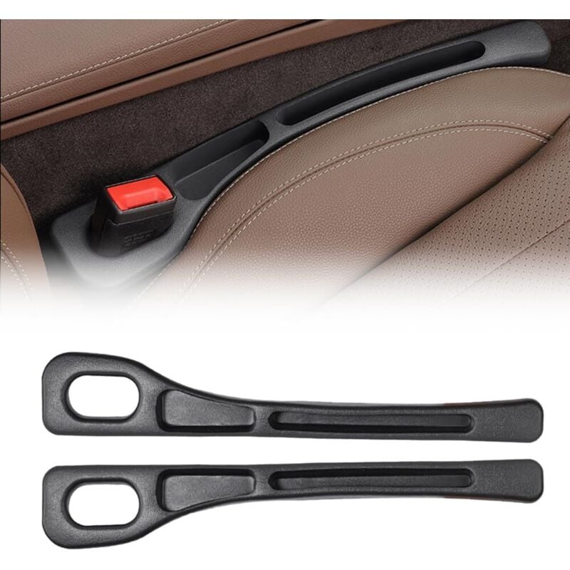 foto del prodotto 2 pezzi di riempitivo per fessure per seggiolino auto, riempitivo universale per fessure per seggiolino auto, organizer per seggiolino auto,