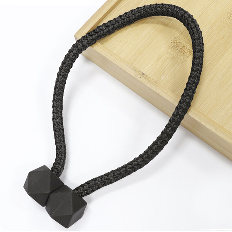 foto del prodotto 2 pezzi fermatende magnetici neri stile moderno accessori decorativi per casa camera da letto sala da pranzo bebusingoto