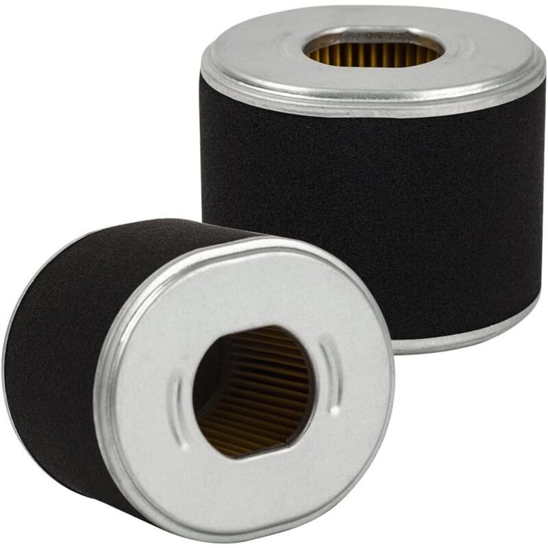 foto del prodotto 2 pezzi filtri per sostituire i filtri dell aria per honda gx240, gx270,173,177,nero