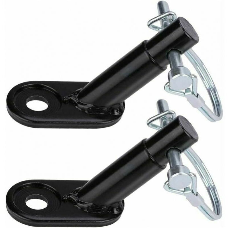 foto del prodotto 2 pezzi gancio per rimorchio bici, gancio per rimorchio bici all adattatore, gancio per gancio per rimorchio bici, per rimorchio bici per bambini,
