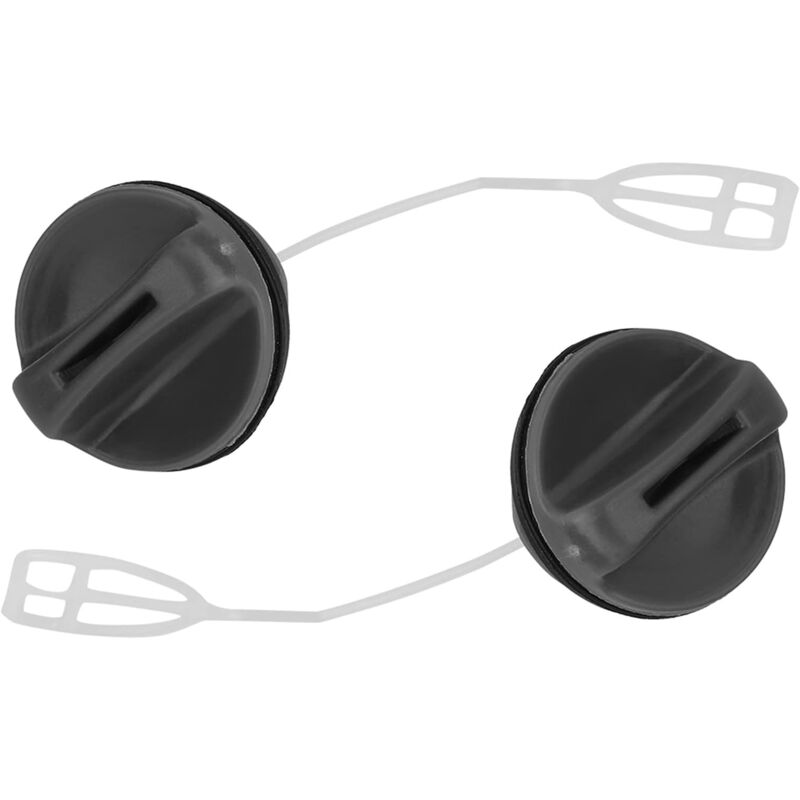 foto del prodotto 2 pezzi kit tappo serbatoio carburante,parte motosega,tappo serbatoio olio