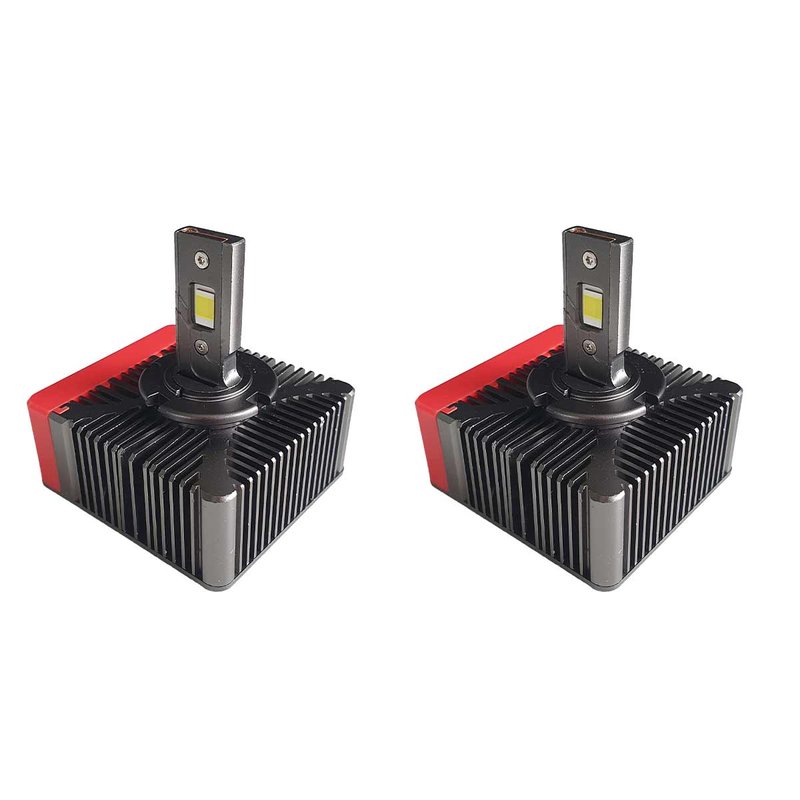 foto del prodotto 2 pezzi lampada led d5s d5r 35w 12v 7000lm 6000k plug play senza modifica piu lumisoso dello xenon originale