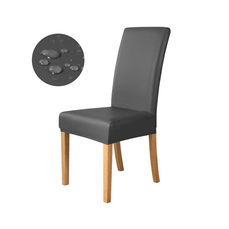 foto del prodotto 2 pezzi, nero copridivano elasticizzato con fantasia grigia per matrimoni, natale, ristoranti, hotel, conferenze, copridivano universali