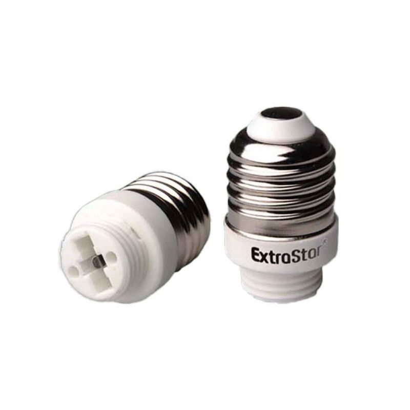 foto del prodotto 2 pezzi portalampade adattatori portalampada convertitore lampada da attacco e27 a g9