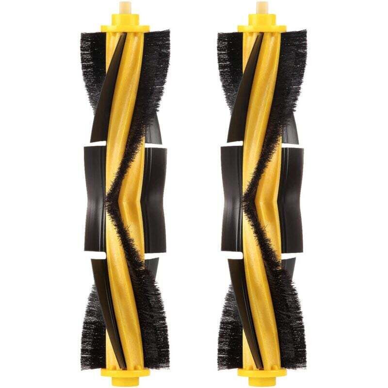 foto del prodotto 2 pezzi spazzole a rullo, parti di ricambio per spazzola principale per ecovacs deebot ozmo 920 950 t8 aivi max t9 t5 n5 n7 n8 n8 pro dx55 dx93