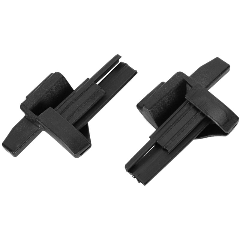 foto del prodotto 2 pezzi staffa di copertura per bagagli in plastica per scaffale per pacchi a16969302849051 adatta per mercedes benz w169 classe a nera jeffergarden