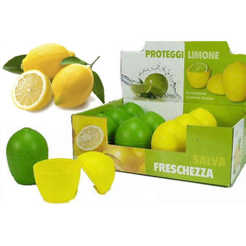 foto del prodotto 2 pezzi x contenitore salvalimone salva freschezza limone porta limoni trade shop traesio