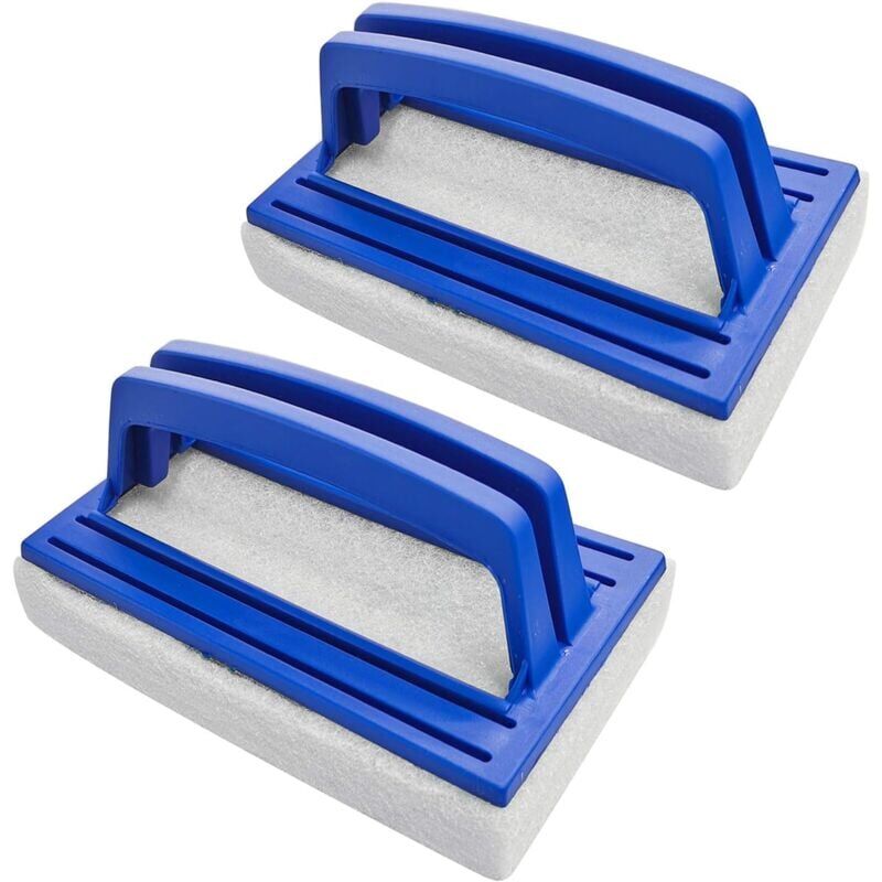 foto del prodotto 2 pi ces brosse ponge ligne d eau brosse de nettoyage de piscine brosse de piscine en plastique brosse plancher mur piscine brosse ligne d eau