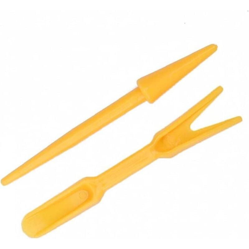 foto del prodotto 2 pieces bonsai transplanting planting tool bulldozer digging tool fertilizer cultivation device sowing seedlings digging seedlings raising seedlings