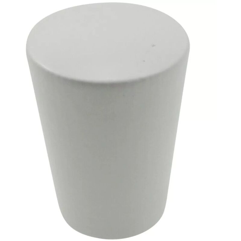 foto del prodotto 2 pomoli meteo per bastone 23mm colore bianco.
