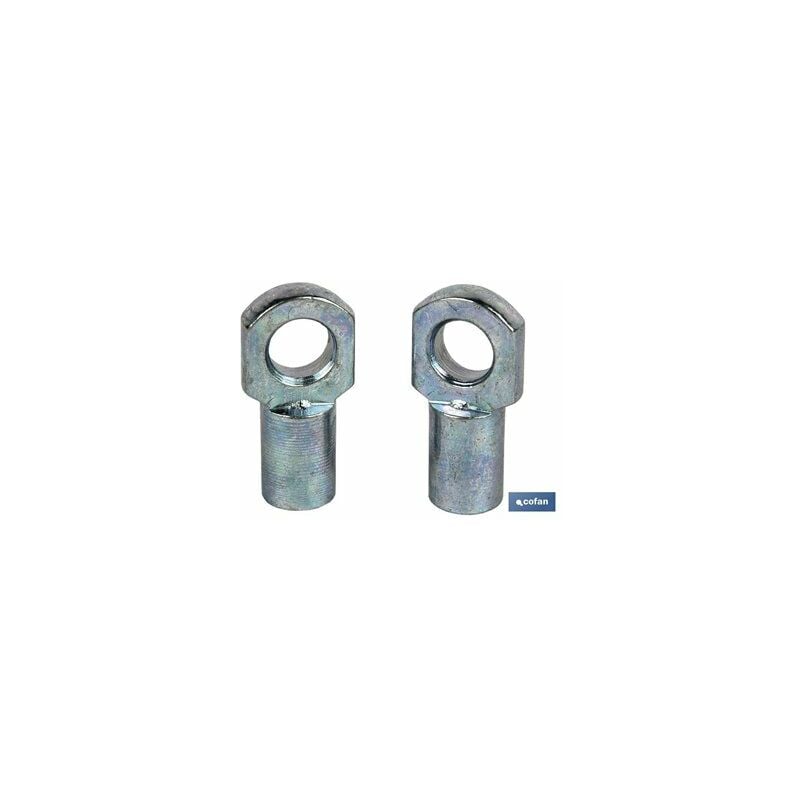 foto del prodotto 2 pz accessorio occhiello molla pneumatica 8 mm