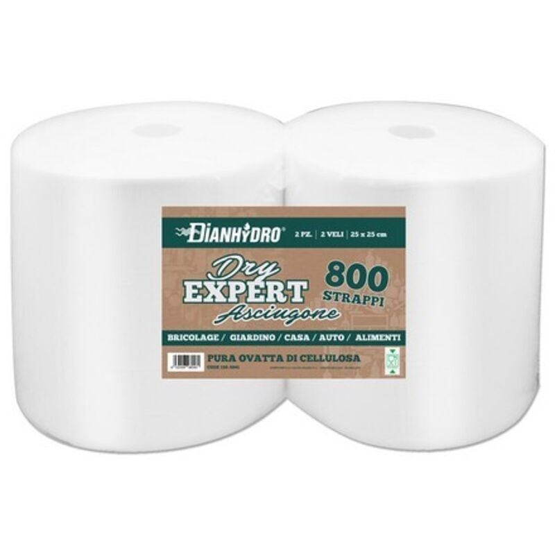 foto del prodotto 2 pz bobina di carta a strappo dry expert gr 1000x2