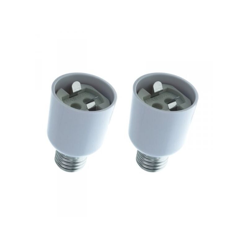 foto del prodotto 2 pz convertitore adattatore portalampada per lampada attacco da e27 a g12