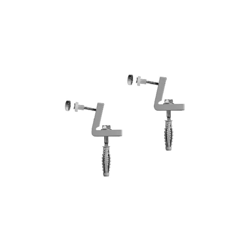 foto del prodotto 2 pz elem. di fissaggio fischer in nylon per wc e bidet lat. wb5 fischer