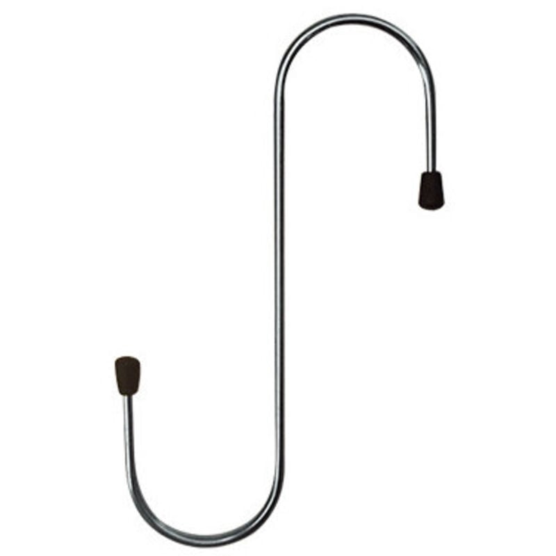 foto del prodotto 2 pz ganci staffe mensole a parete a s art. 690 5 mm. altezza 18 cm