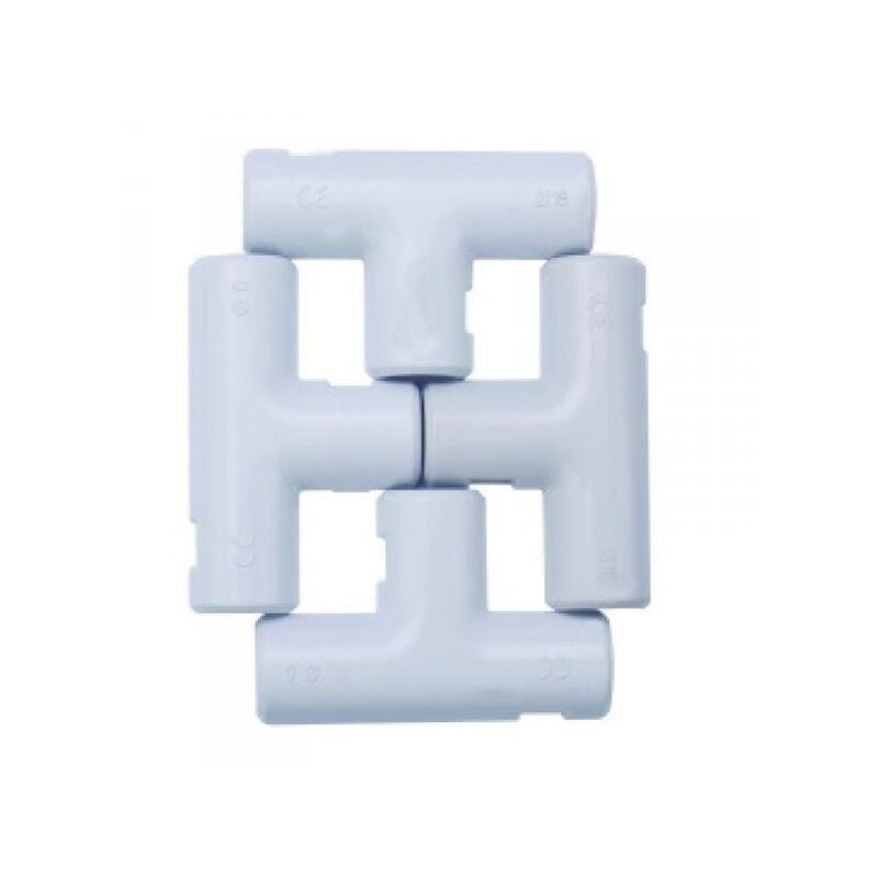 foto del prodotto 2 pz giunto t ispezionabile reversibile per tubo rigido 25mm ip40