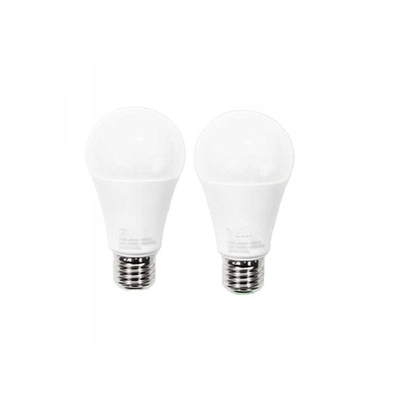 foto del prodotto 2 pz lampada a led, lampadina e27 a60 15w 1520lm bianco neutro 4200k