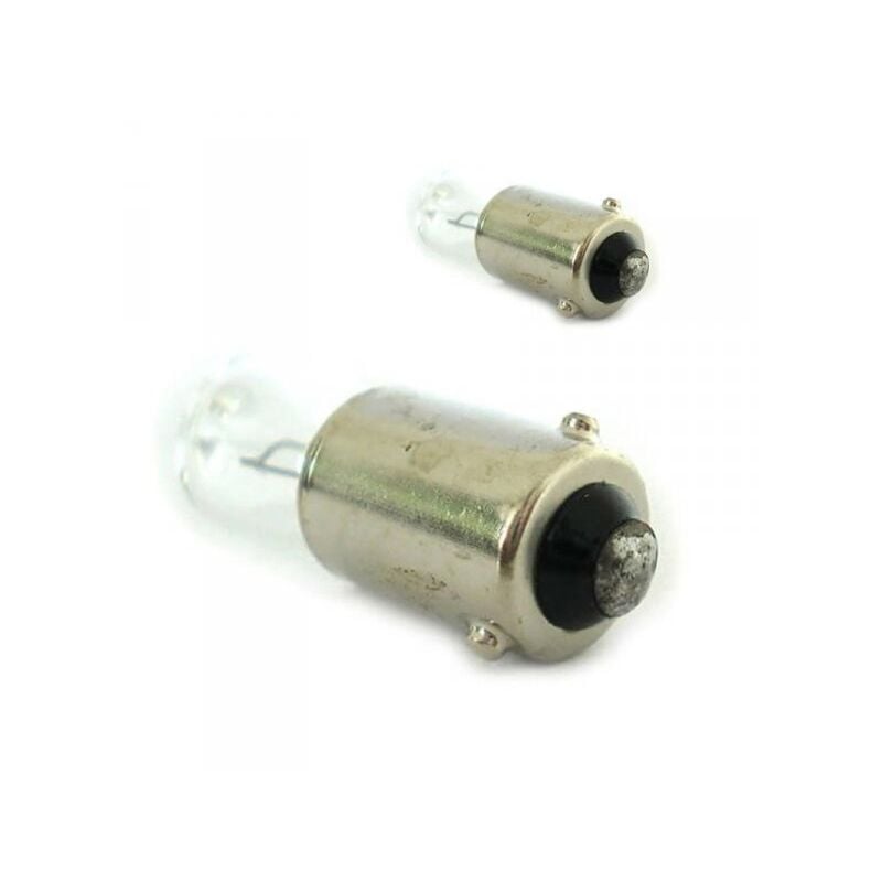 foto del prodotto 2 pz lampada alogena h6w bax9s 12v 6w posizione interna targa ricambio auto