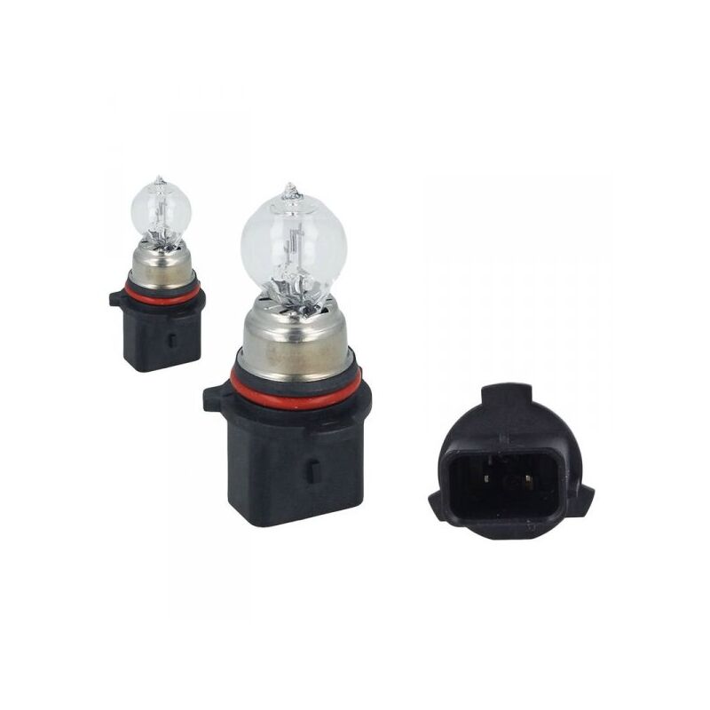 foto del prodotto 2 pz lampada alogena, lampadina psx26w 12v 26w pg18.5d 3 clear compatibile philips 12278c1
