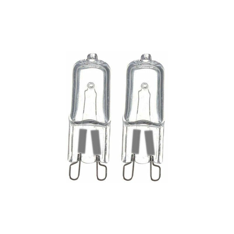 foto del prodotto 2 pz lampade alogena dimmerabile g9 28w 370 lumen bianco caldo 2800k