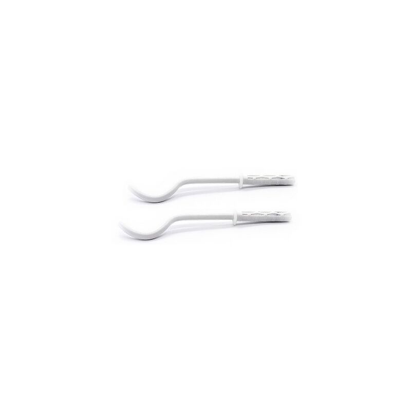 foto del prodotto 2 pz mensole filettate per radiatori tubolari verniciata 9 x 230 mm dh