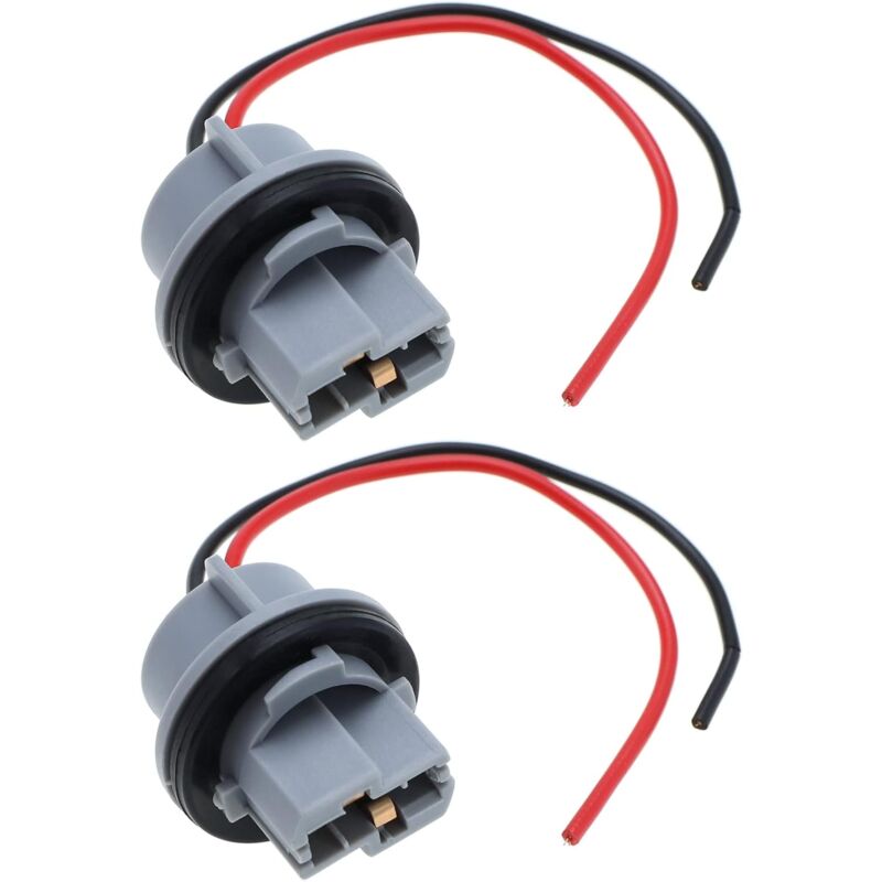 foto del prodotto 2 pz t20 portalampada 7440 adattatore portalampada base leggera spine per cablaggio connettore prese di cablaggio precablate per auto camion