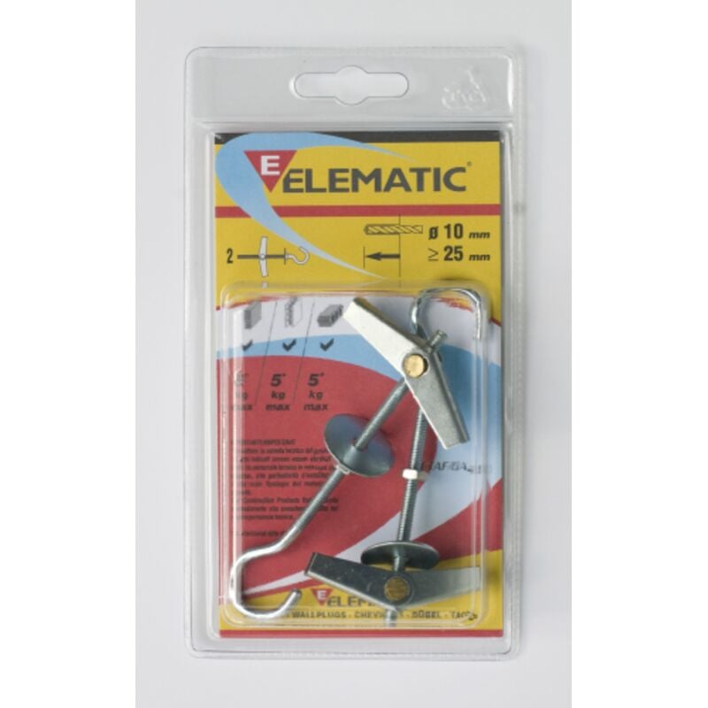 foto del prodotto 2 pz tasselli etaf elematic ancore oa 4x14 mm tassello ad ancora