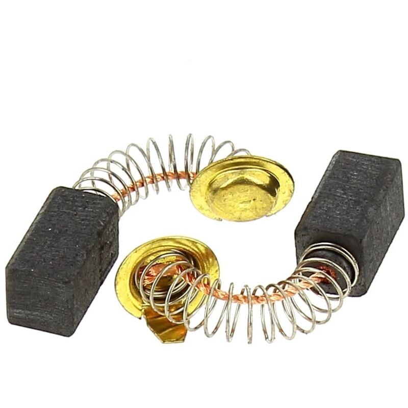 foto del prodotto 2 spazzole motore 6x7x12mm per smerigliatrice hitachi