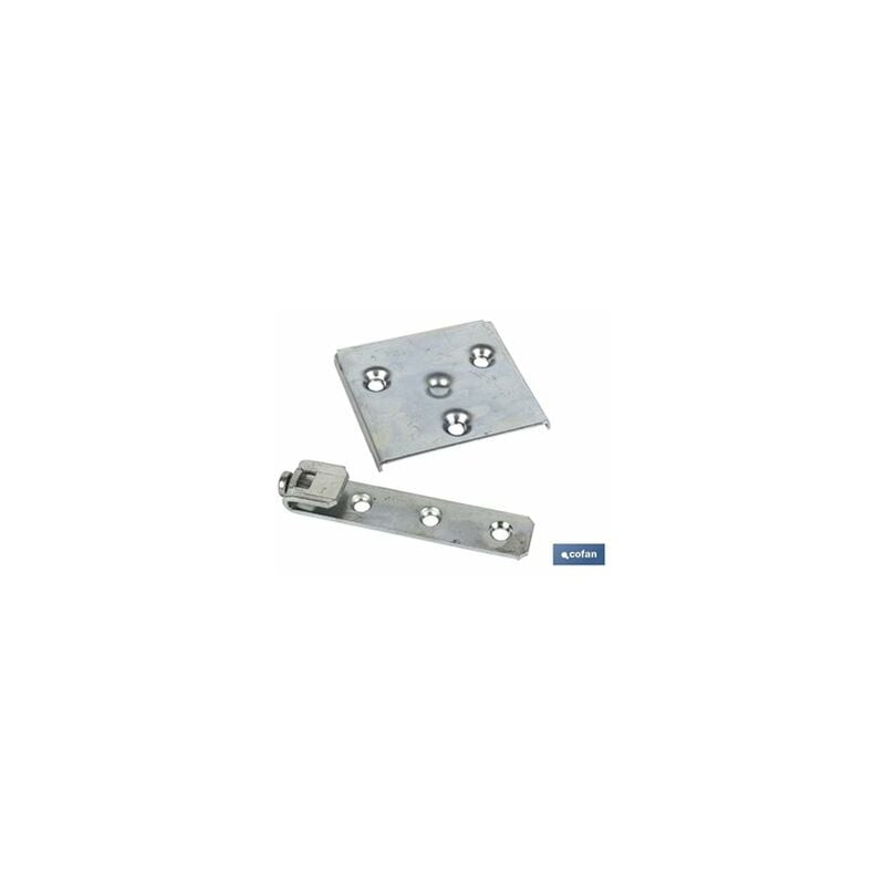 foto del prodotto 2 unit appendiabiti per guardaroba zincato 53 mm