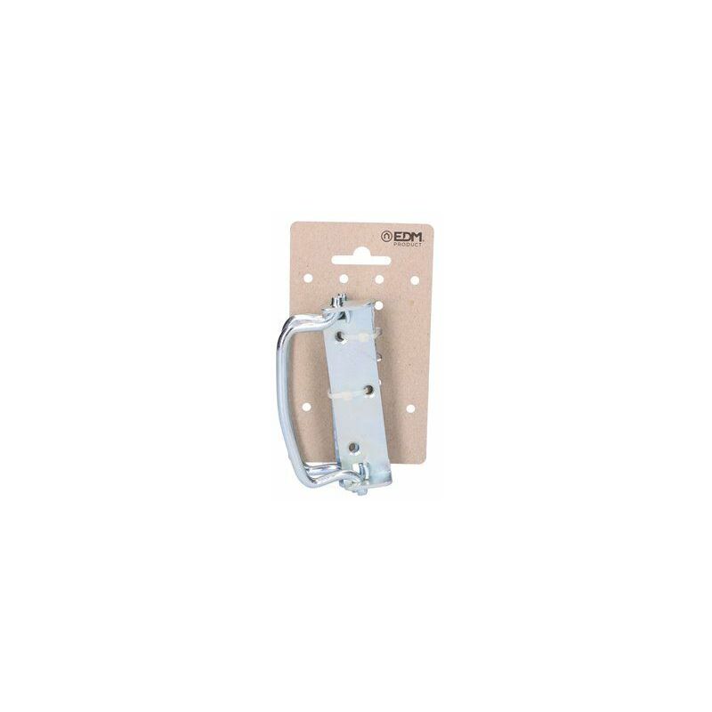 foto del prodotto 2 unit maniglia pieghevole con fermo 100 mm colore zinco edm