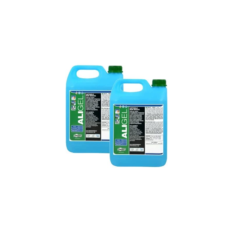 foto del prodotto 2 x facot aligel antigelo glicole monopropilenico pannelli solari impianti termici 5 kg