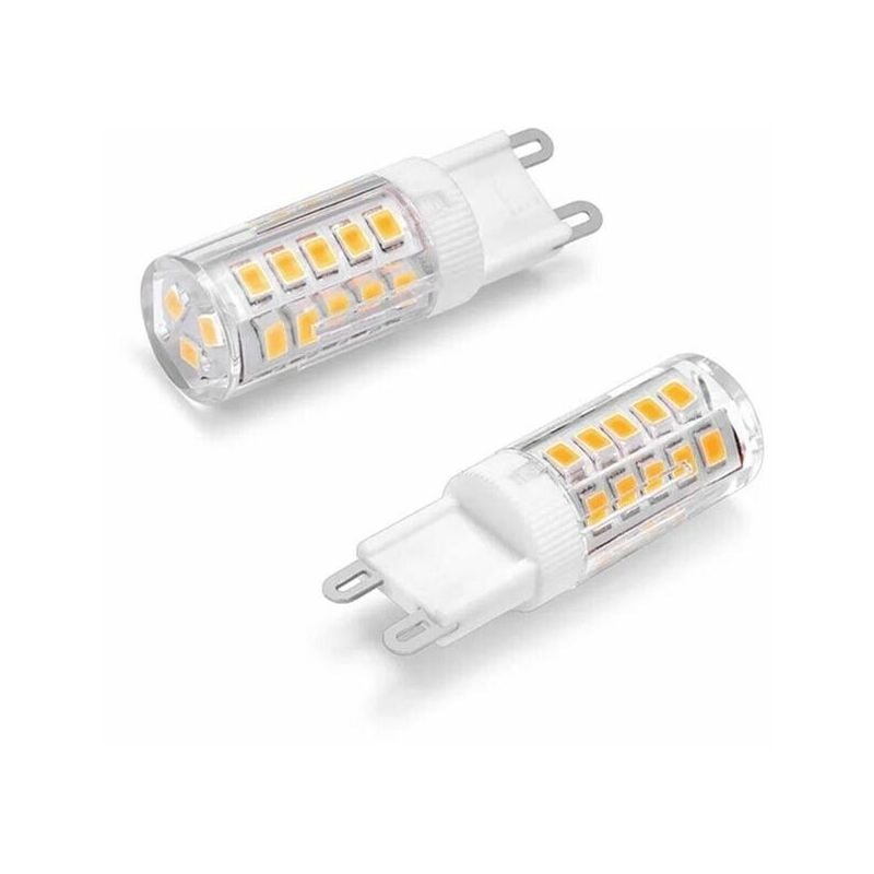 foto del prodotto 2 x lampadina led g9 4 w 48 w luce naturale 4000k per lampadario applique