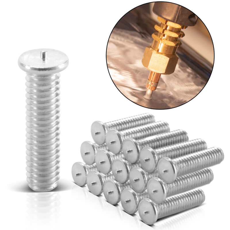 foto del prodotto 2 x perni di saldatura in alluminio m4 set di 100 accessori per smacchiatori smart repair - stahlwerk