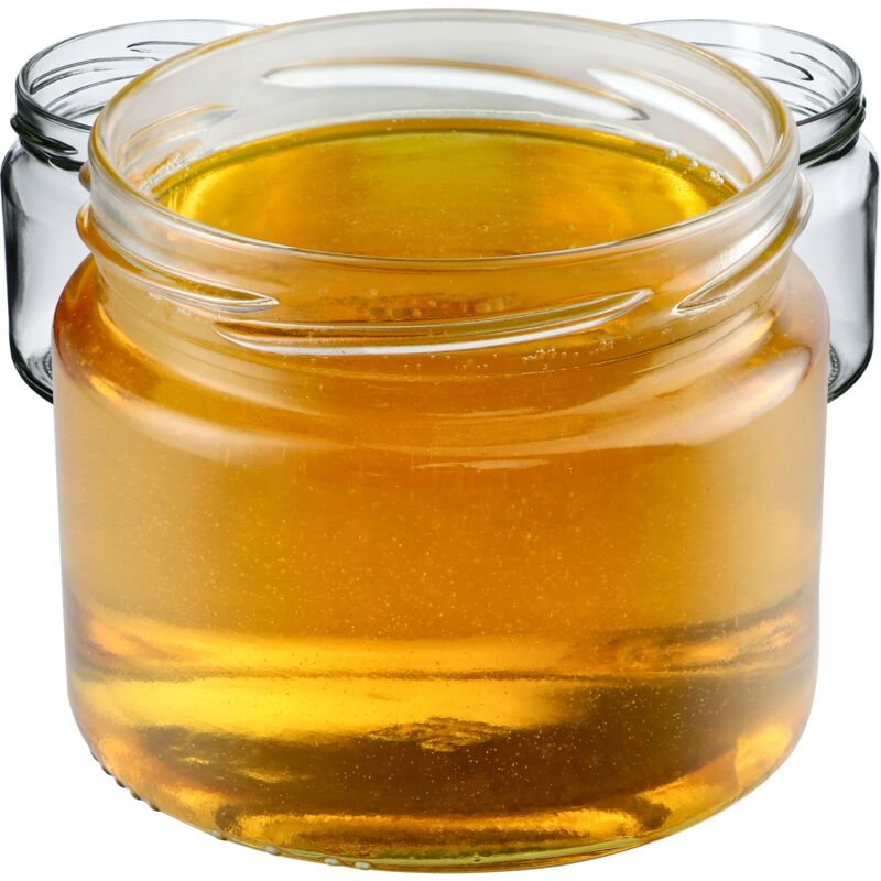 foto del prodotto 20 barattoli di vetro da 330 ml barattoli per marmellata di miele kadax