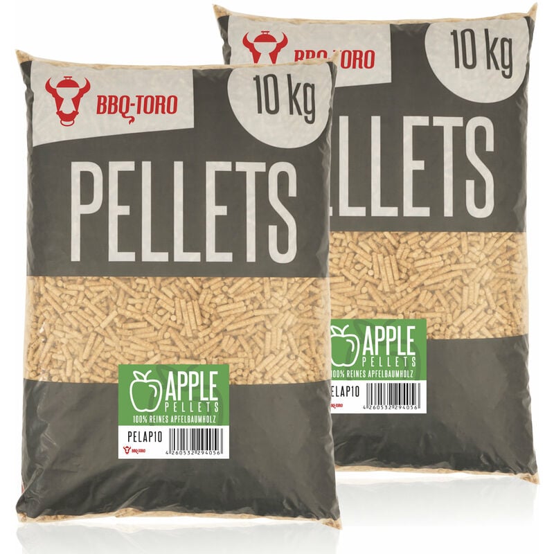foto del prodotto 20 kg pellet di mele da 100 legno di melo pellet di mele bbq toro