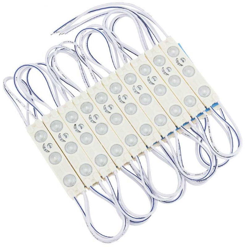 foto del prodotto 20 moduli led impermeabili ip65 0.72w dc12v - rosso