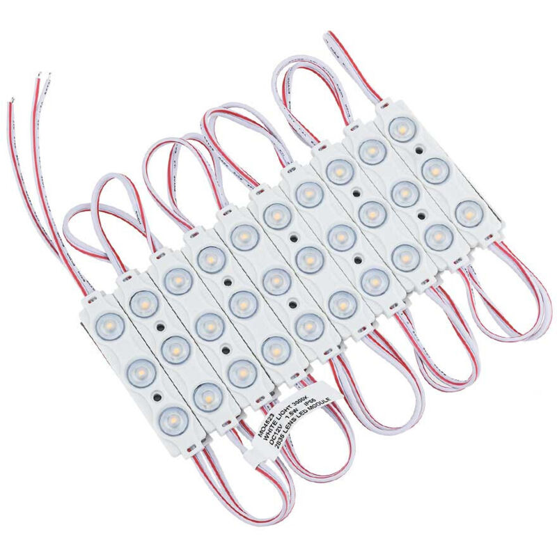foto del prodotto 20 moduli led impermeabili ip65 1,5w dc12v - bianco del giorno 7000k