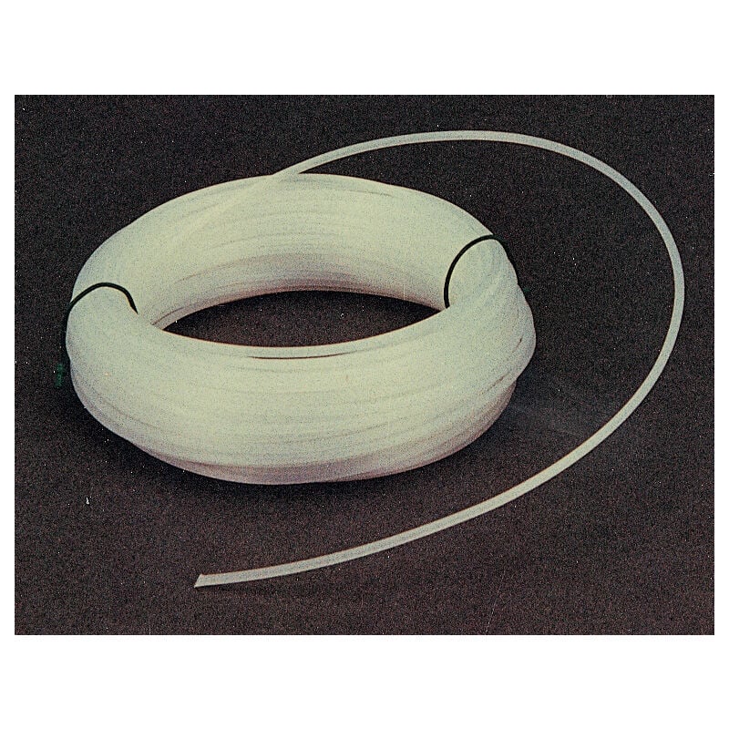 foto del prodotto 20 mt filo fune cavo stendibiancheria nylon 3 mm trasparente per bucato
