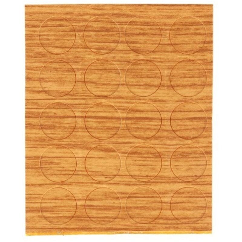 foto del prodotto 20 pezzi - adesivi coprivite 13mm - colore bianco