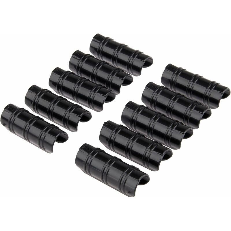 foto del prodotto 20 pezzi clip per serre, fascette per tubi per fissare coperture a serre da giardino, pellicole, piante, 25 mm